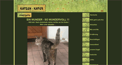 Desktop Screenshot of katzen-kater.de