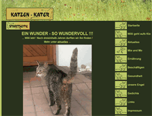 Tablet Screenshot of katzen-kater.de